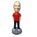 Stock Body Casual Man 2 Male Bobblehead